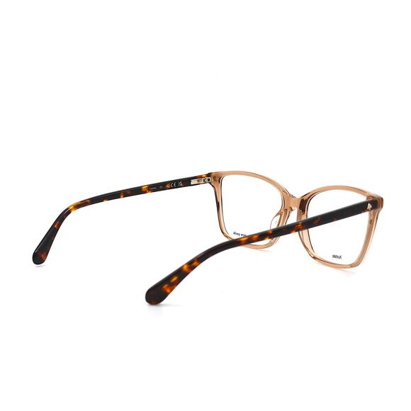 NEW KATE SPADE TIANNA BEIGE TRANSPARENT AUTHENTIC EYEGLASSES FRAME - Picture 8 of 10